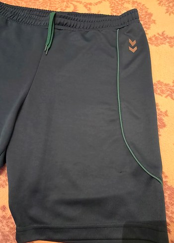 HUMMEL MARKA L BEDEN Erkek Yeşil Spor Şort - Görsel 4