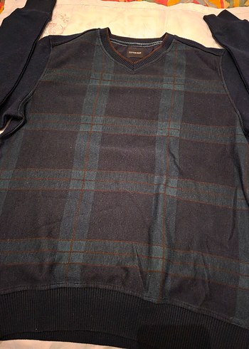 cotton bar marka m beden erkek kazak - Görsel 2