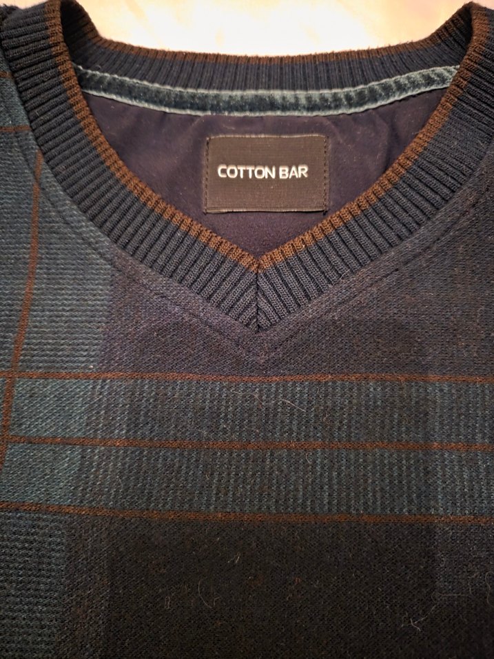 cotton bar marka m beden erkek kazak - Görsel 3