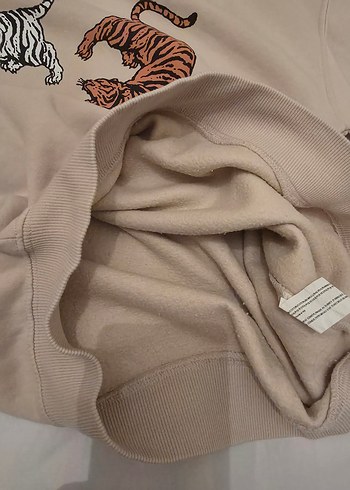 addax s beden Kadın Baskılı Sweatshirt - Görsel 9