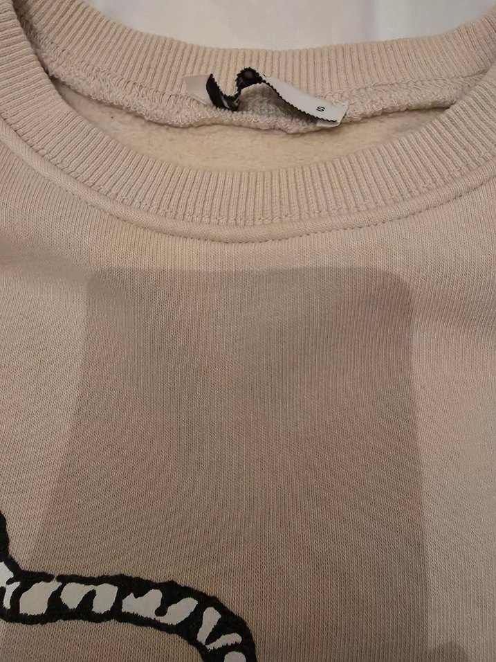 addax s beden Kadın Baskılı  Sweatshirt - Görsel 3