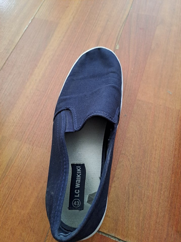 Erkek Lacivert Basic Espadril Ayakkabı - Görsel 3