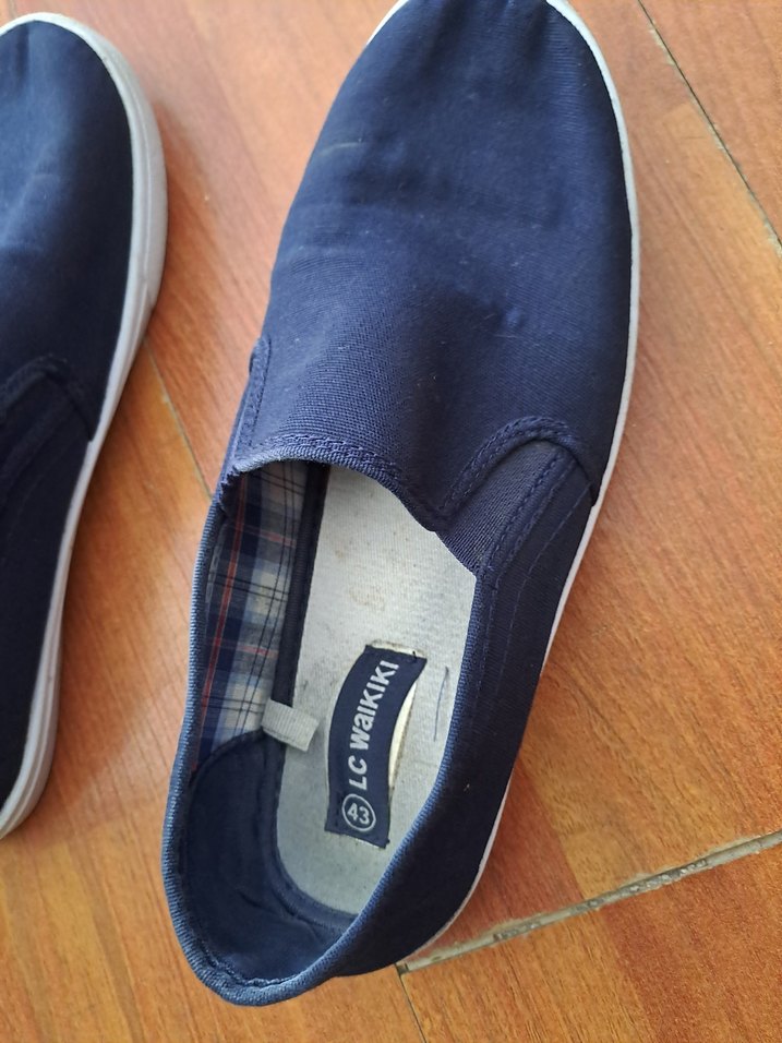 Erkek Lacivert Basic Espadril Ayakkabı - Görsel 2