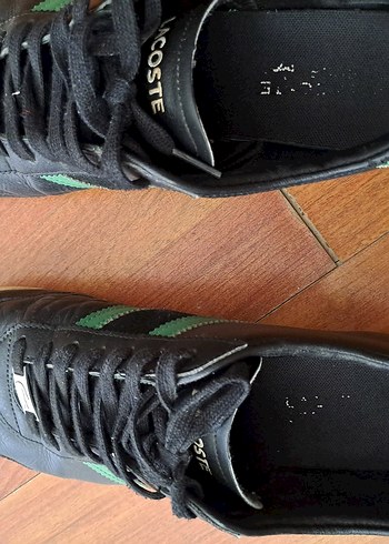 Lacoste Lacoste Erkek Spor Ayakkabı Yeşil Siyah