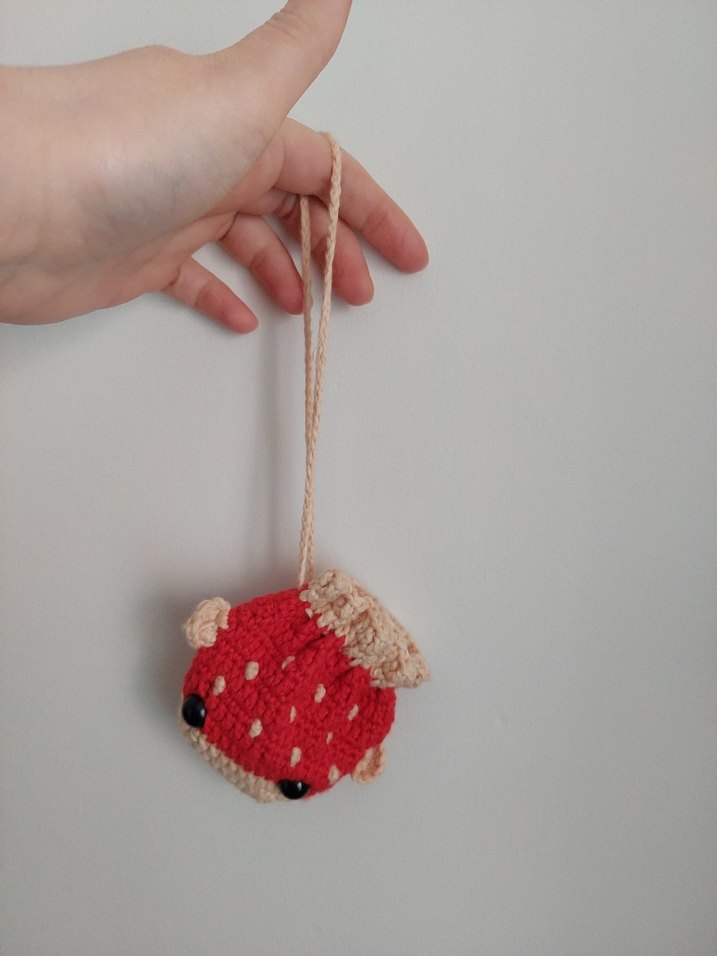 Örgü Balık Anahtarlık - Görsel 2