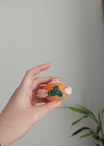 Mandalina Köpek Örgü Oyuncak - Görsel 9