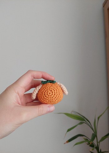 Mandalina Köpek Örgü Oyuncak - Görsel 8