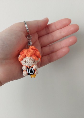 haikyuu hinata charm anahtarlık - Görsel 8