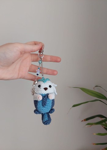 genshin impact leisurely otter charm anahtarlık - Görsel 4