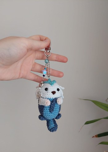 genshin impact leisurely otter anahtarlık charm - Görsel 4