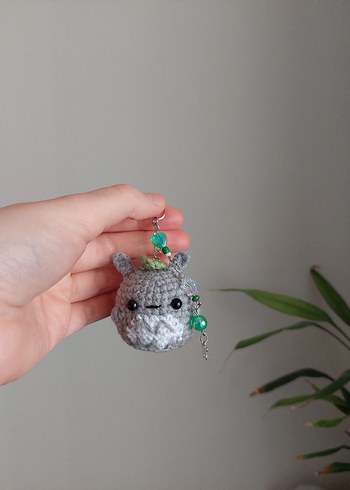 totoro charm anahtarlık - Görsel 5