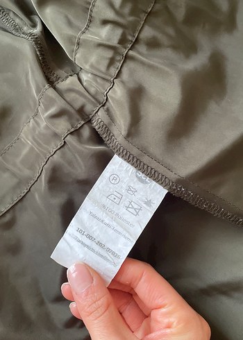 Kemerli Uzun Kesim Kadın Ceket - Görsel 8