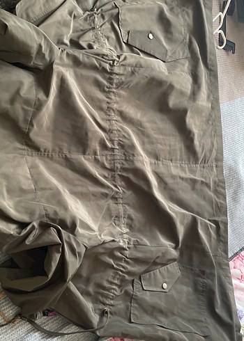 Kemerli Uzun Kesim Kadın Ceket - Görsel 9