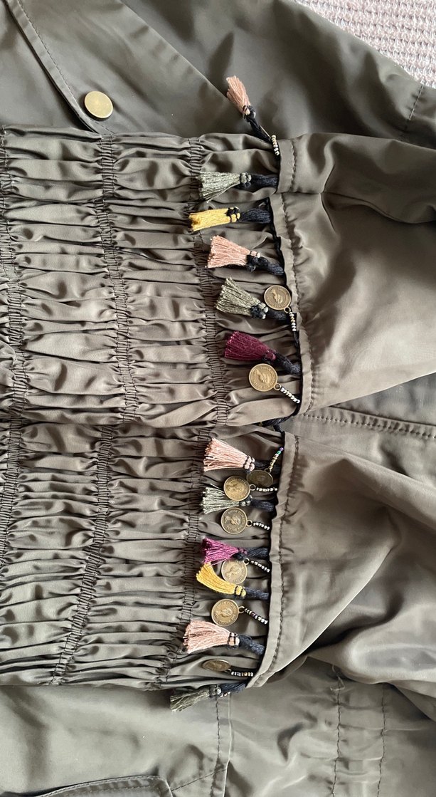 Kemerli Uzun Kesim Kadın Ceket - Görsel 4