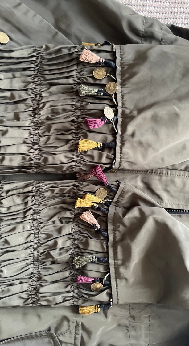 Kemerli Uzun Kesim Kadın Ceket - Görsel 3