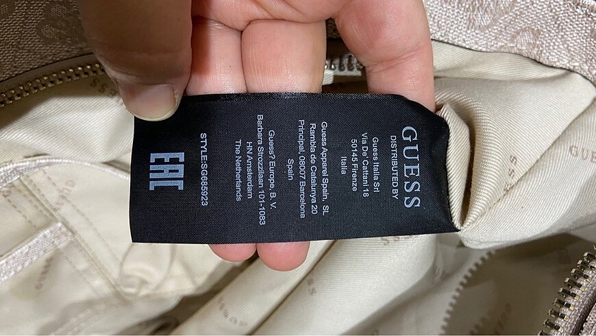 Burberry Orjinal çanta