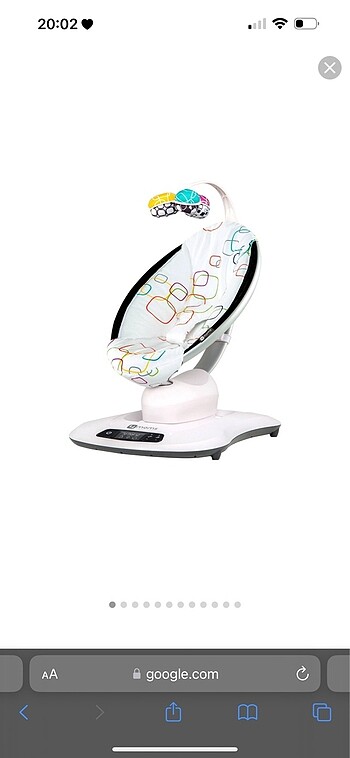 4moms 4.0 App model elektrikli anakucağı beşik