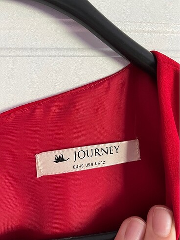 l Beden kırmızı Renk Journey elbise