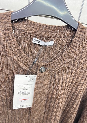 Zara Kahverengi Triko zara kazak