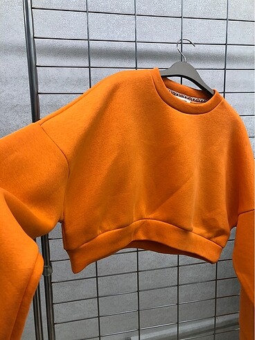 Diğer Turuncu Sweatshirt