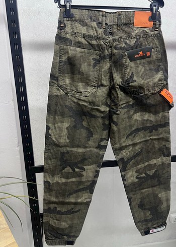 Kemerli Kamuflaj Desenli Erkek Pantolon - Görsel 4