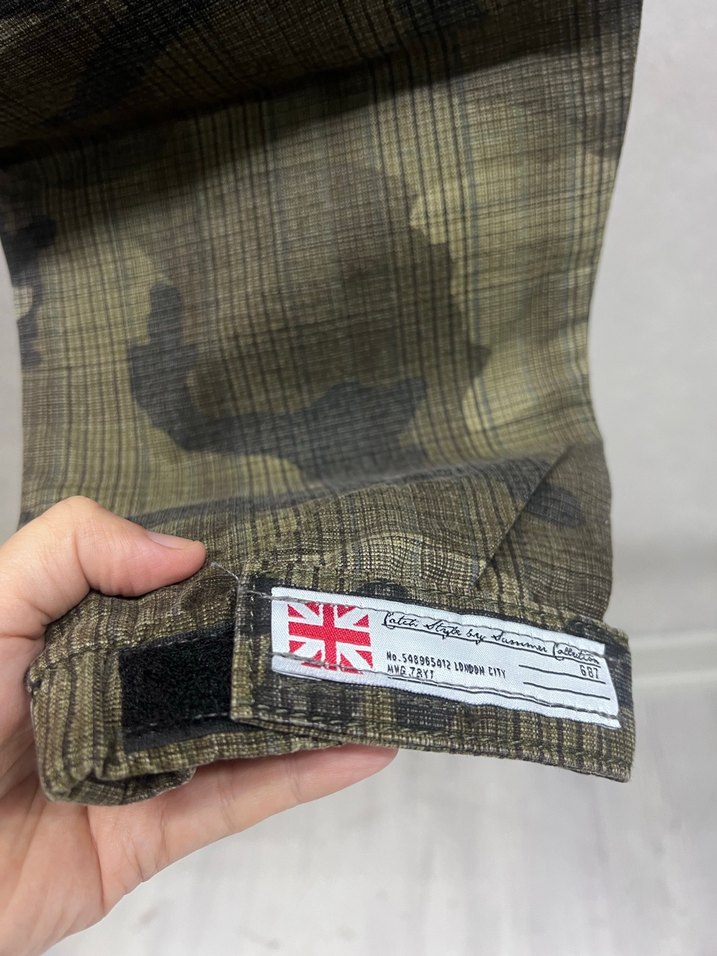 Kemerli Kamuflaj Desenli Erkek Pantolon - Görsel 3