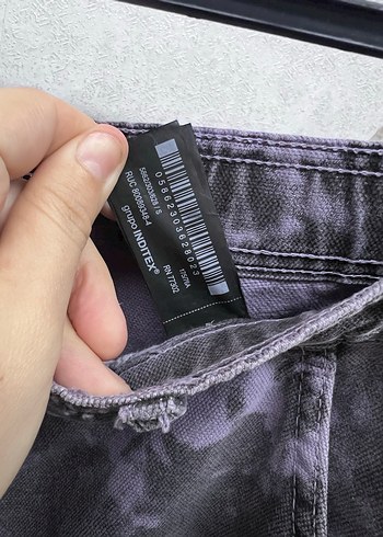 Zara kadın kargo pantolon - Görsel 8