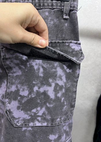 Zara kadın kargo pantolon - Görsel 7