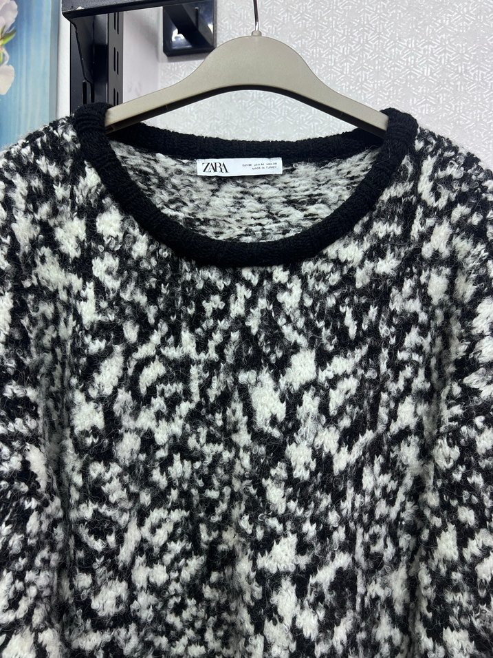 Zara kalın kazak - Görsel 2
