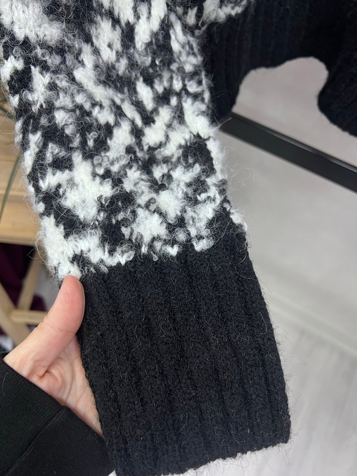 Zara kalın kazak - Görsel 3