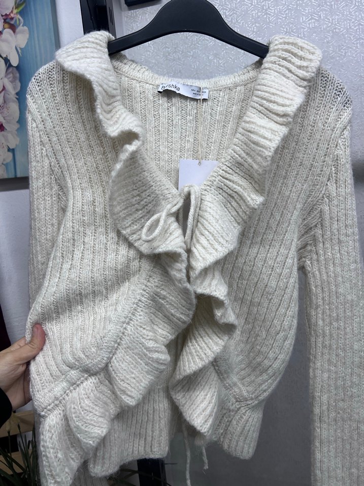 Bershka kadın hırka - Görsel 4