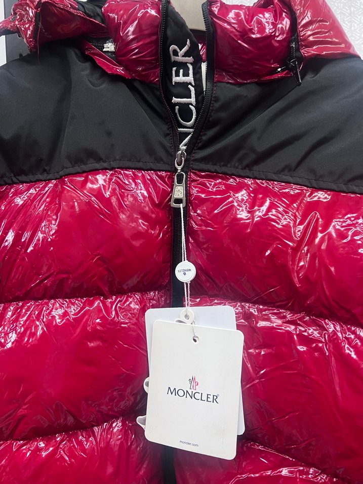 Kırmızı Fermuarlı Kadın Kışlık Mont - Görsel 3