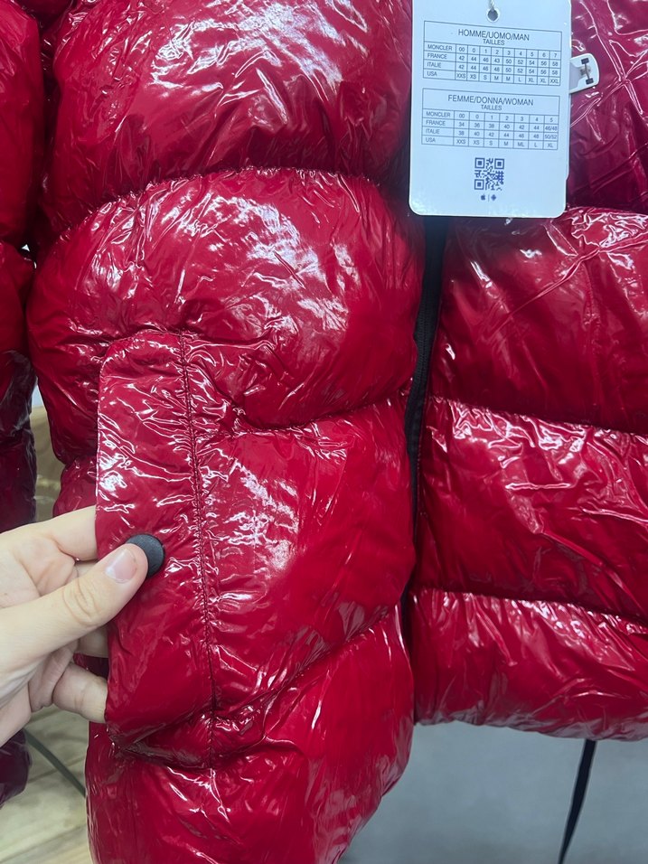 Kırmızı Fermuarlı Kadın Kışlık Mont - Görsel 2