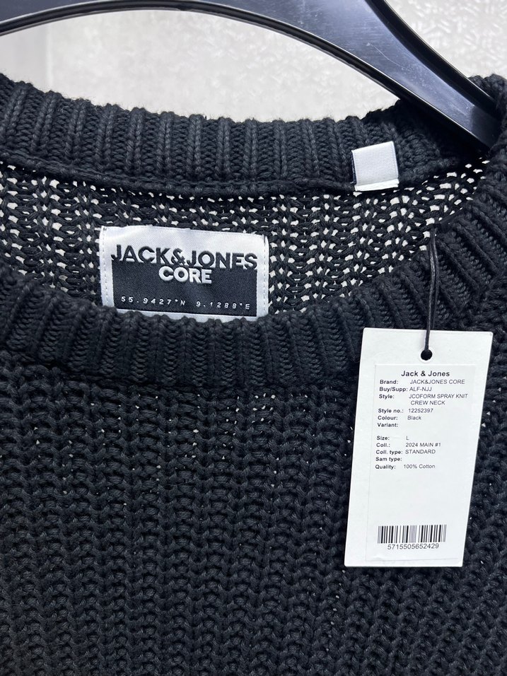 Gri Batik Desenli erkek kazak - Görsel 5