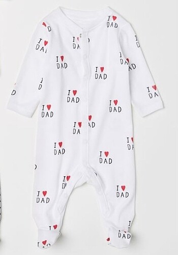 H&M i love dad tulum 2-4 ay