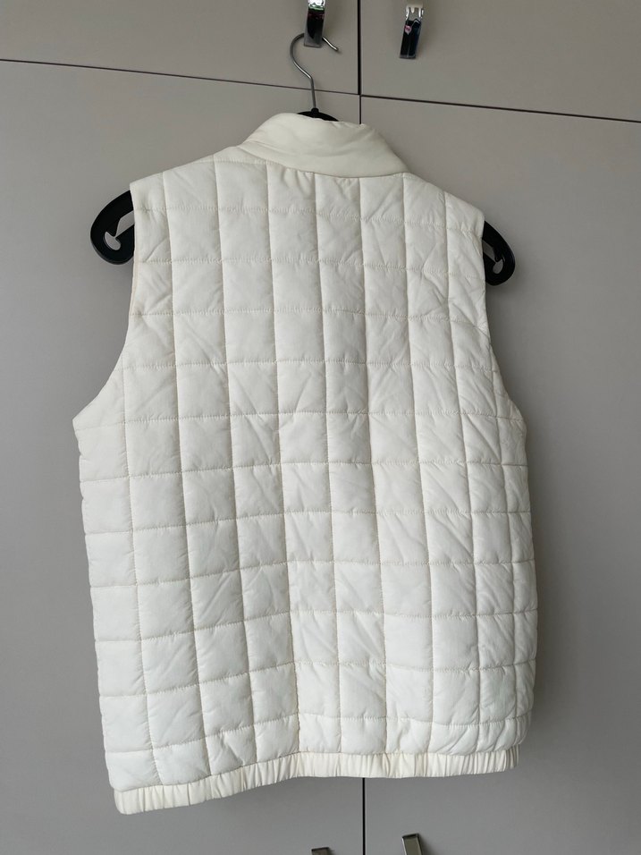 Beyaz Fermuarlı çocuk Yelek - Görsel 3