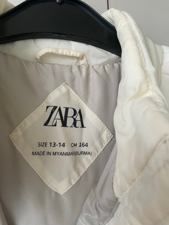 Beyaz Fermuarlı çocuk Yelek - Görsel 2