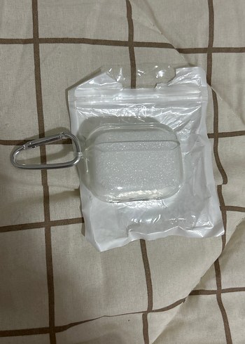 Beyaz Kedi Desenli Şeffaf airpods pro 2 kılıfı - Görsel 2