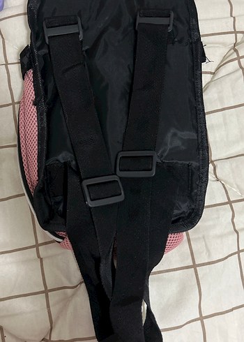 Koyu Pembe Evcil Hayvan Taşıma Çantası ana kucağı
