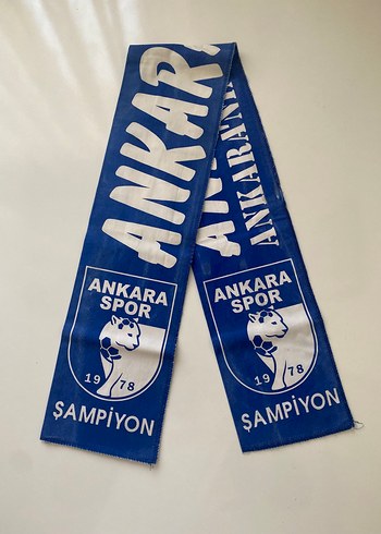 Parlak Mavi Ankara Spor Atkı