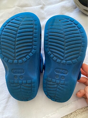 24 Beden mavi Renk Çocuk crocs