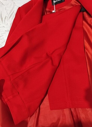 Diğer Kırmızı Takım ceket pantolon