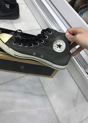 44 Beden gri Renk Converse AllStar Erkek Ayakkabı