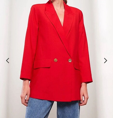 LC Waikiki Kırmızı Blazer Ceket
