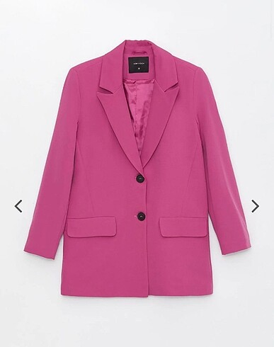 LC Waikiki Pembe Blazer Ceket
