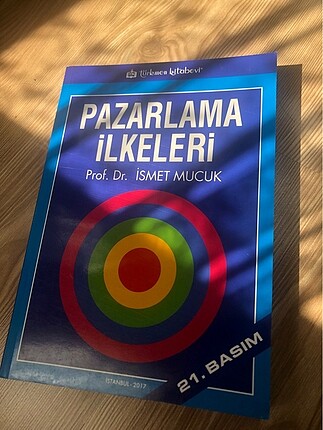 Pazarlama İlkeleri Prof. Dr. İsmet Mucuk Kitap