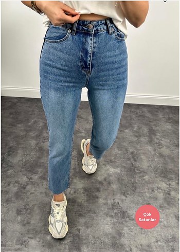 34 Beden Zara Kadın Mavi Denim Jean Pantolon