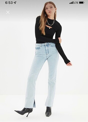 Trendyol mila meshur kot pantolon