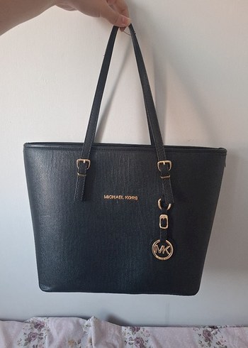 Michael Kors Siyah Deri Kadın Çanta