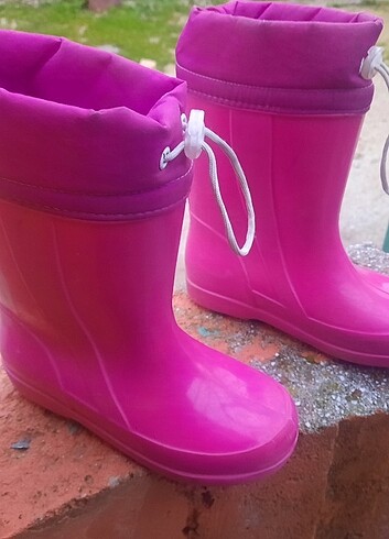 Defosu yoktur sicak temiz kullanışlı kız çocuk yağmur botu - Görsel 3